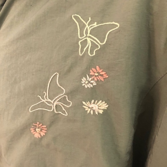 NORTHERN Reflection Vintage Forest Green Coat - Picture 9 of 14